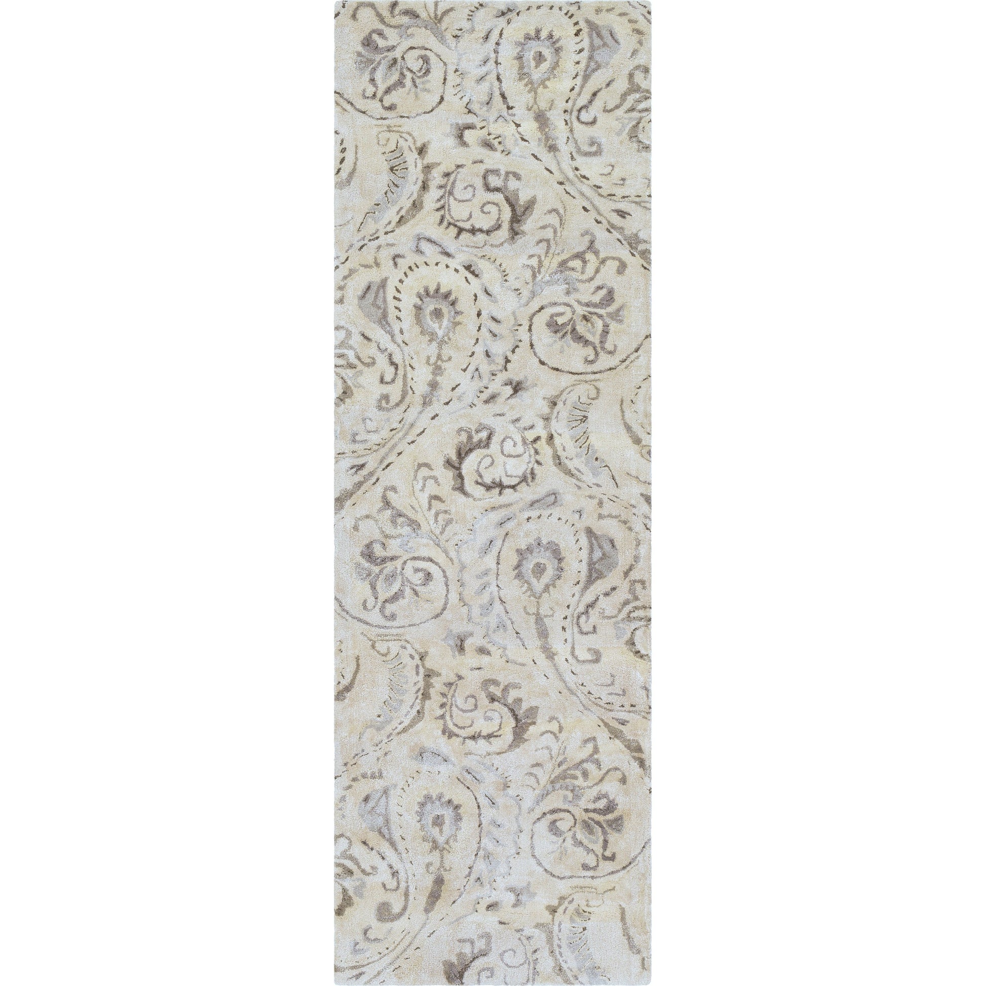 Modern Classics Rug - 20589 by Surya in beige, tan, olive, brown, dark brown, light gray. Made from 100% new zealand wool in a unique style.