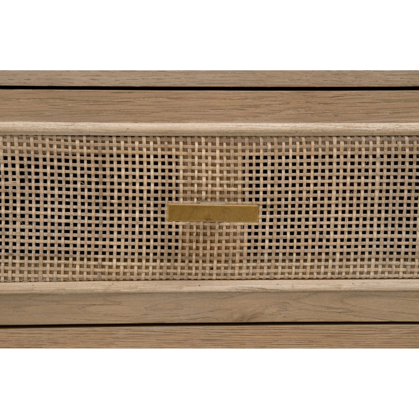 006 SI-1998821 | Additional Silo | Cane Media Cabinet by Essentials For Living in smoke gray oak, smoke gray cane. Made from solid reclaimed oak, oak veneer, cane, metal in a cottage & farmhouse style.