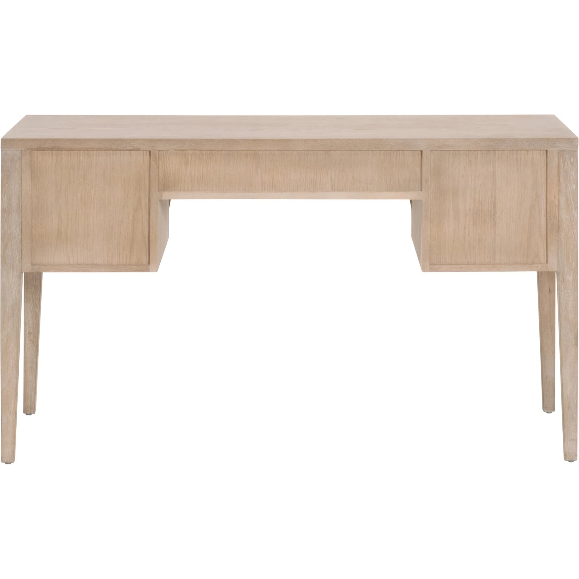 Cane Desk by Essentials For Living in smoke gray oak, smoke gray cane. Made from solid reclaimed oak, oak veneer, cane in a cottage & farmhouse style.