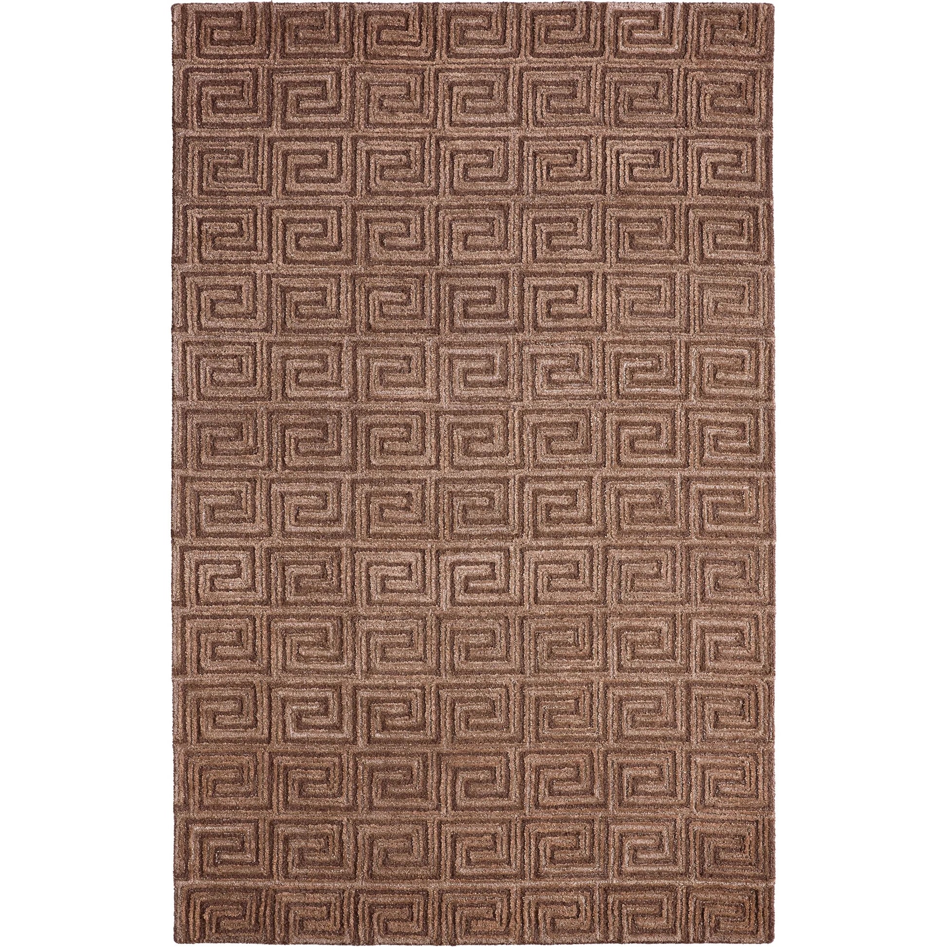 Capital CAP04 Rug by Jaipur Living in brown. Made from 60% wool 40% viscose in a unique style.