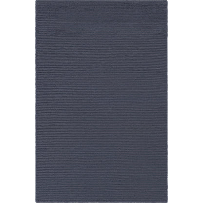 Capri CAP-2300 Rug by Surya in dark blue. Made from 60% viscose, 40% wool in a unique style.