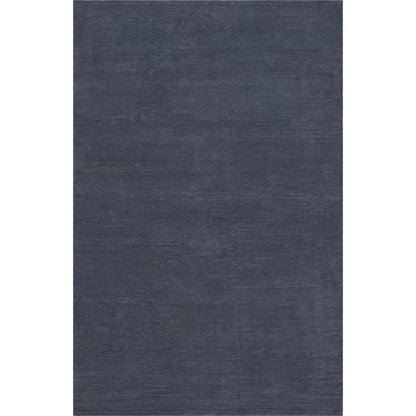 Capri CAP-2300 Rug by Surya in dark blue. Made from 60% viscose, 40% wool in a unique style.