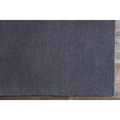 Capri CAP-2300 Rug by Surya in dark blue. Made from 60% viscose, 40% wool in a unique style.