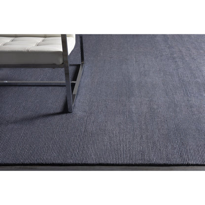 Capri CAP-2300 Rug by Surya in dark blue. Made from 60% viscose, 40% wool in a unique style.