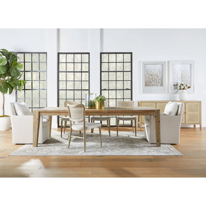 Carina Media Sideboard by Essentials For Living in smoke gray oak, smoke gray cane. Made from solid oak wood, oak veneer, mdf, plywood, cane in a cottage & farmhouse style.