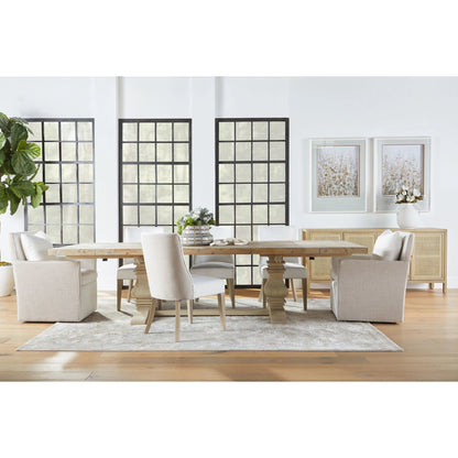 Carina Media Sideboard by Essentials For Living in smoke gray oak, smoke gray cane. Made from solid oak wood, oak veneer, mdf, plywood, cane in a cottage & farmhouse style.