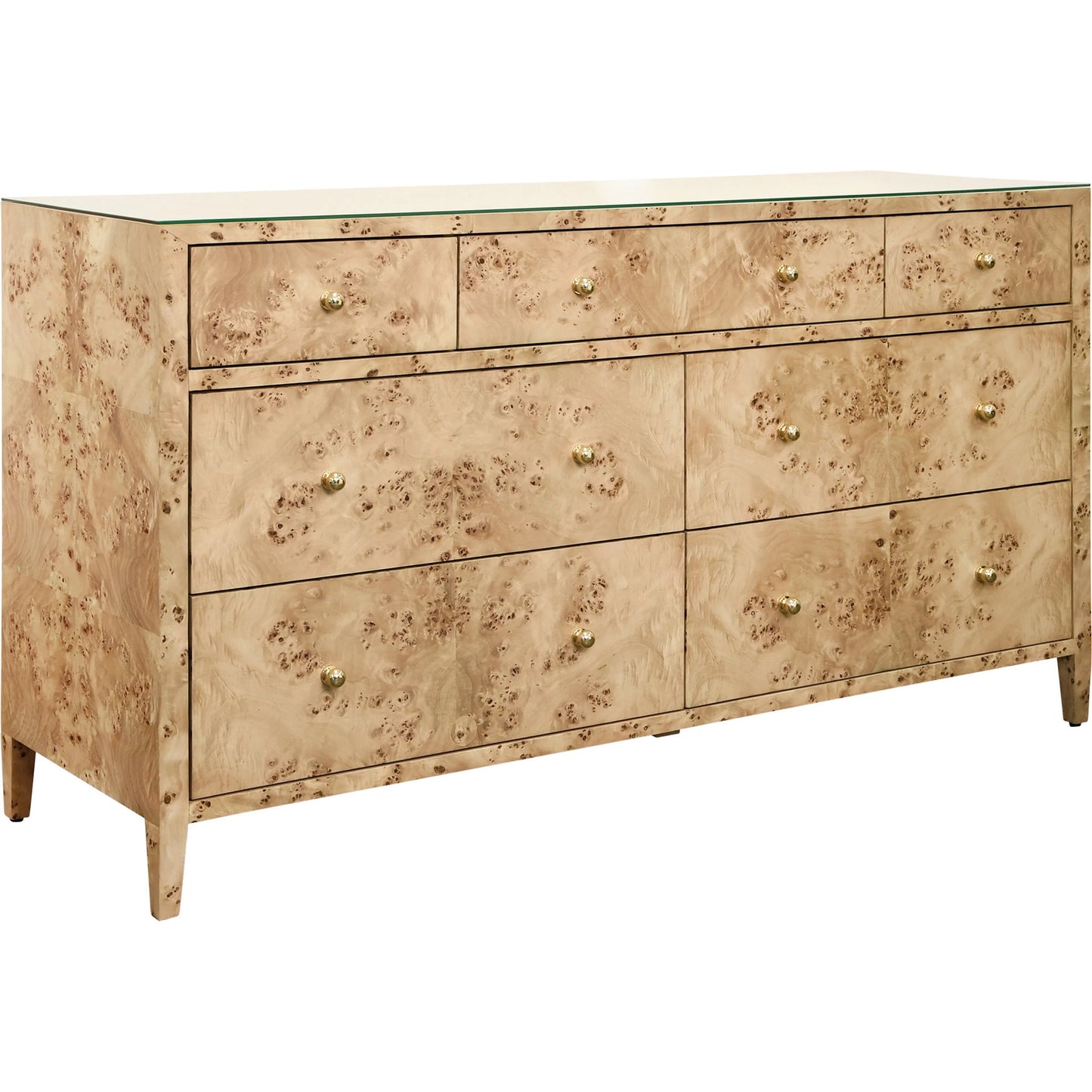 001 SI-2441100 | Primary Silo | Carnegie Seven Drawer Chest by Worlds Away. Made from unique in a modern style.