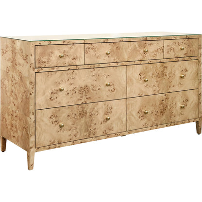 Carnegie Seven Drawer Chest by Worlds Away. Made from unique in a modern style.