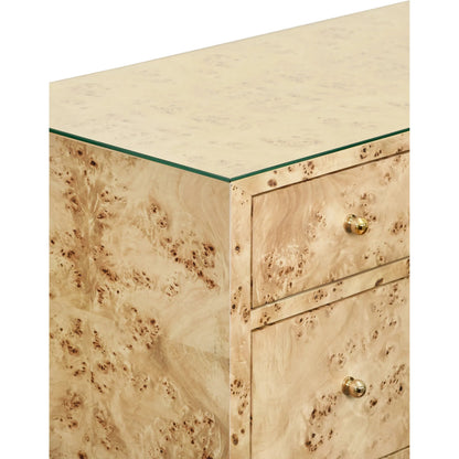 Carnegie Seven Drawer Chest by Worlds Away. Made from unique in a modern style.