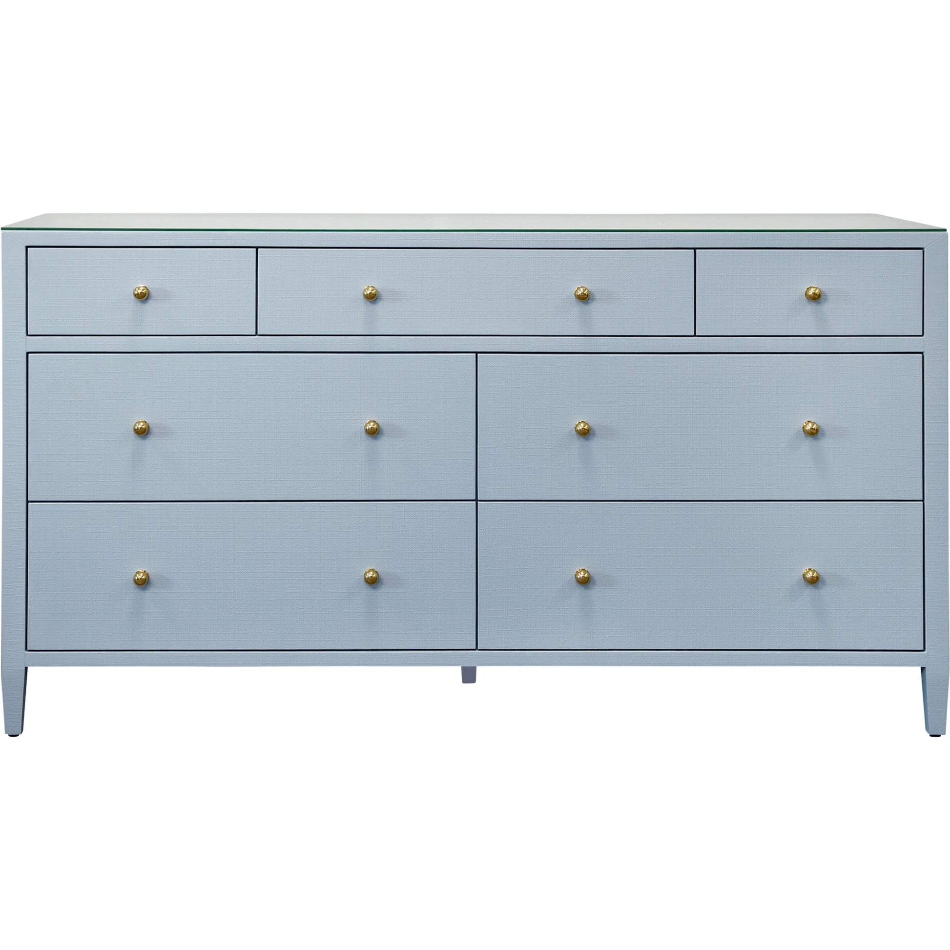 Carnegie Seven Drawer Chest by Worlds Away. Made from unique in a modern style.