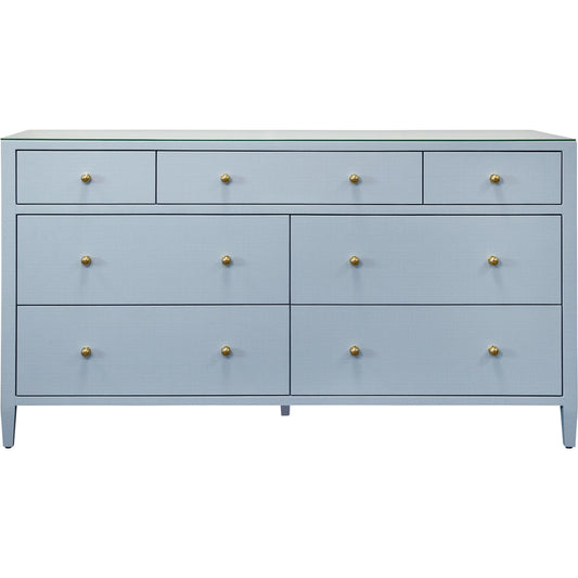 Carnegie Seven Drawer Chest by Worlds Away. Made from unique in a unique style.
