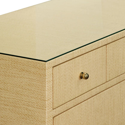 Carnegie Seven Drawer Chest by Worlds Away. Made from unique in a modern style.