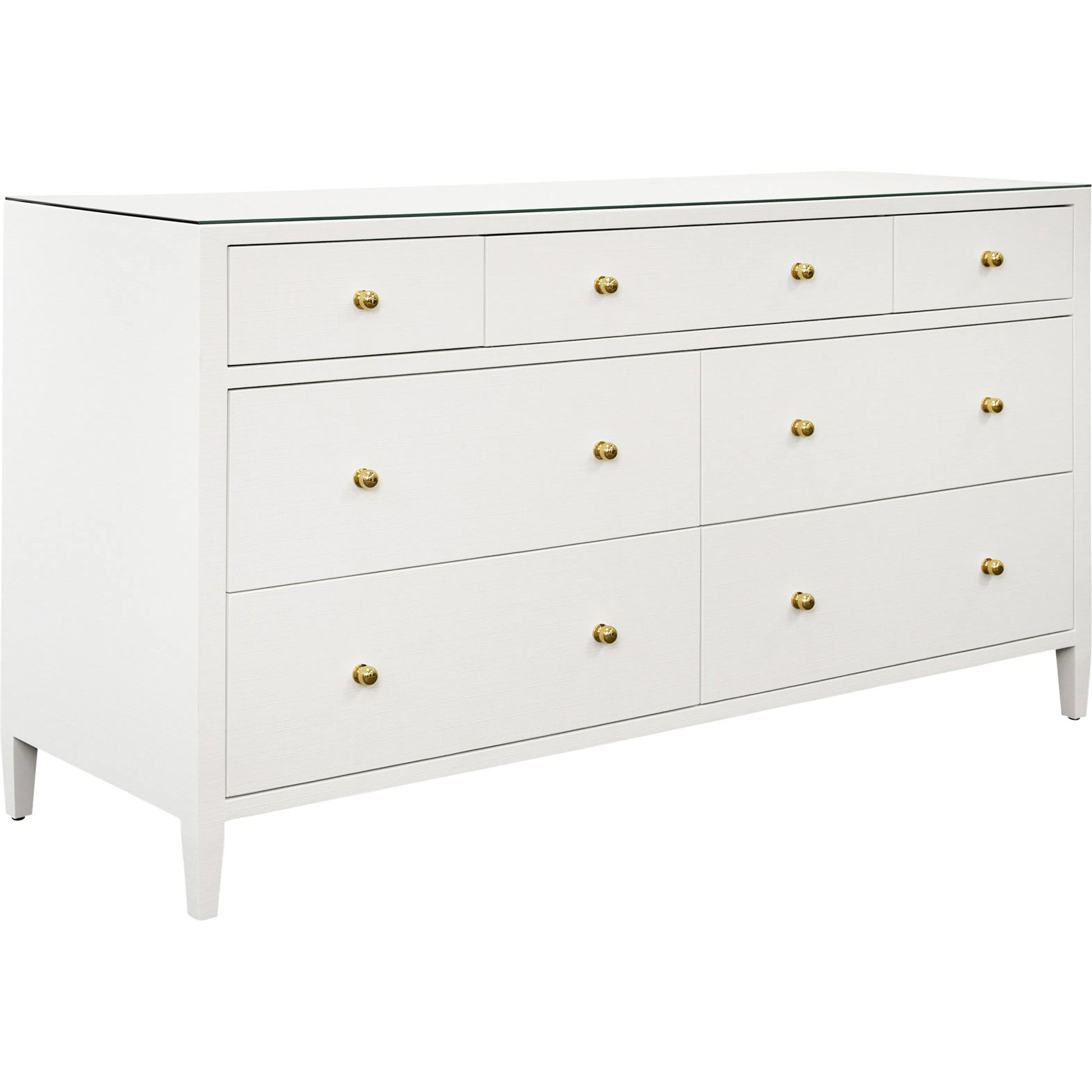 Carnegie Seven Drawer Chest by Worlds Away. Made from unique in a modern style.