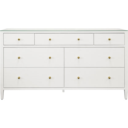 Carnegie Seven Drawer Chest by Worlds Away. Made from unique in a modern style.