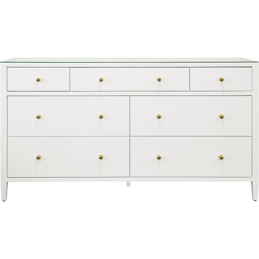 Carnegie Seven Drawer Chest by Worlds Away. Made from unique in a unique style.