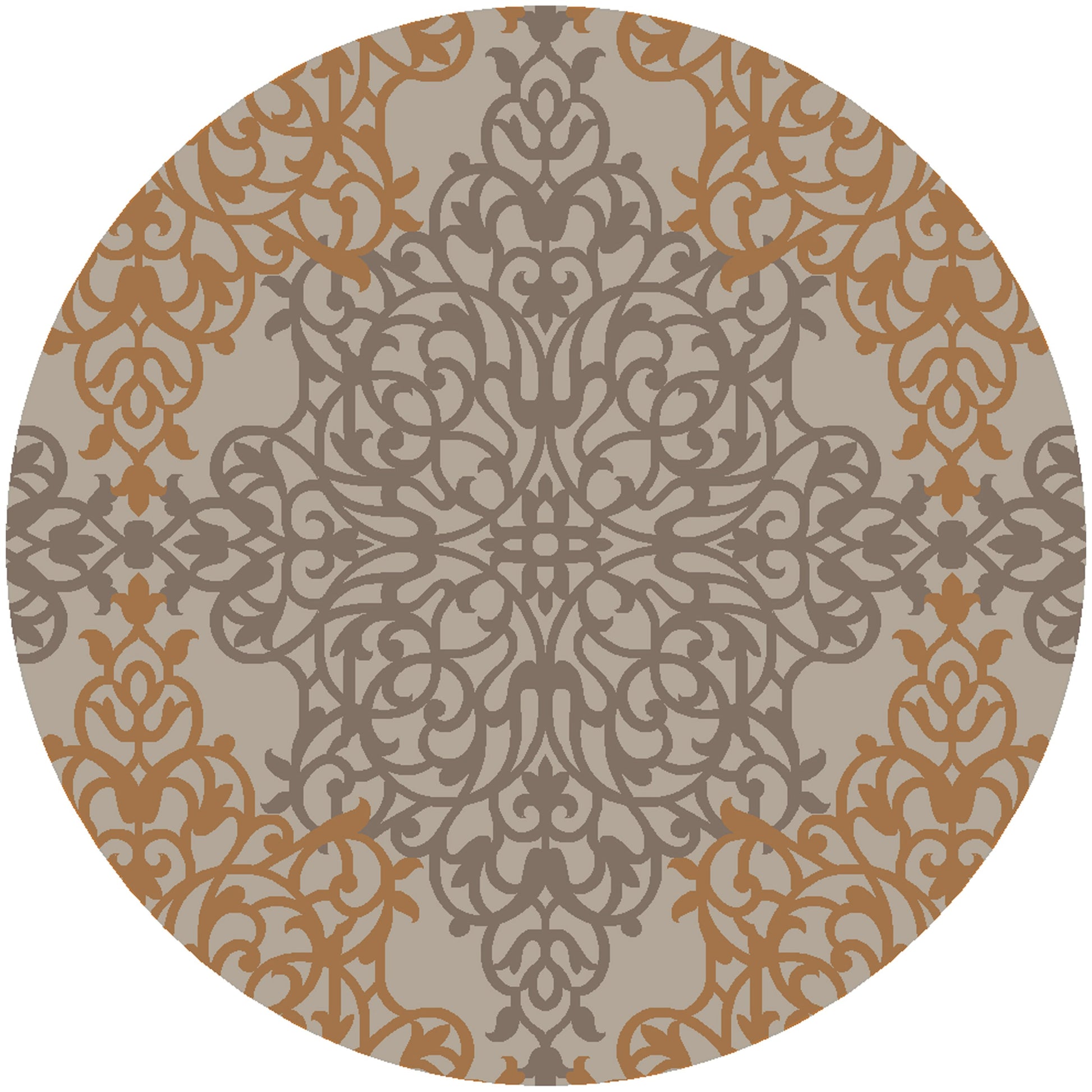 Caspian Rug - 1761 by Surya in dusty sage, medium brown, charcoal. Made from 100% new zeland wool in a unique style.