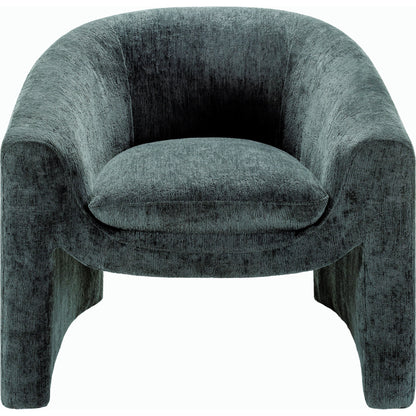 Cascadia Accent Chair - 528575 by Surya in upholstery: teal and lacquered. Made from polyester, pine, polyurethane foam, dacron in a modern style.