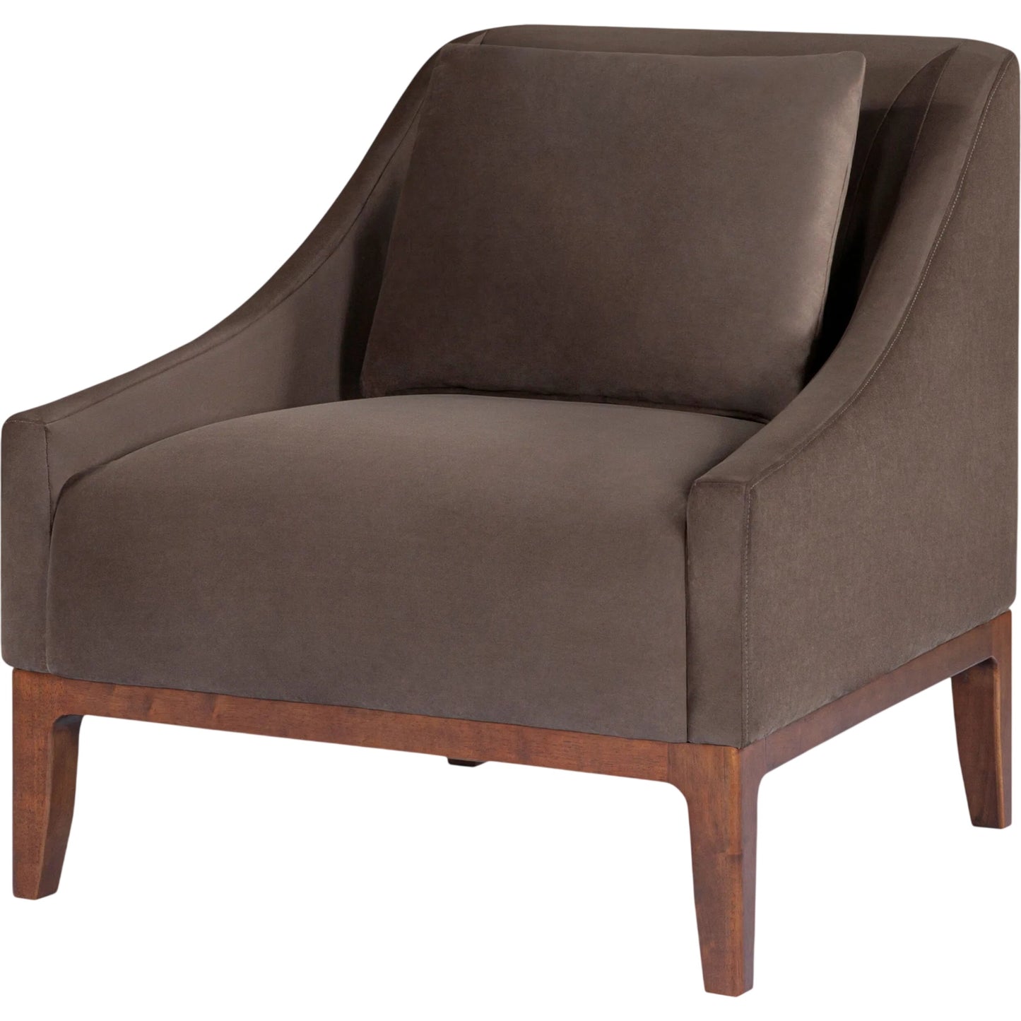 002 SI-2540963 | Primary Silo | Casey Accent Chair by Surya in stained. Made from recycled fabric, rubber wood, polyurethane foam in a unique style.