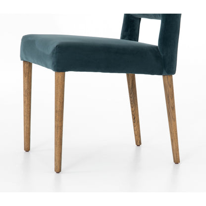 Joseph Dining Chair by Four Hands in toasted nettlewood. Made from unique in a transitional style.