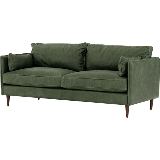 Reese Sofa by Four Hands. Made from top grain leather, solid beech, 100% polyester in a modern style.