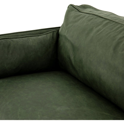 Reese Sofa by Four Hands. Made from top grain leather, solid beech, 100% polyester in a modern style.