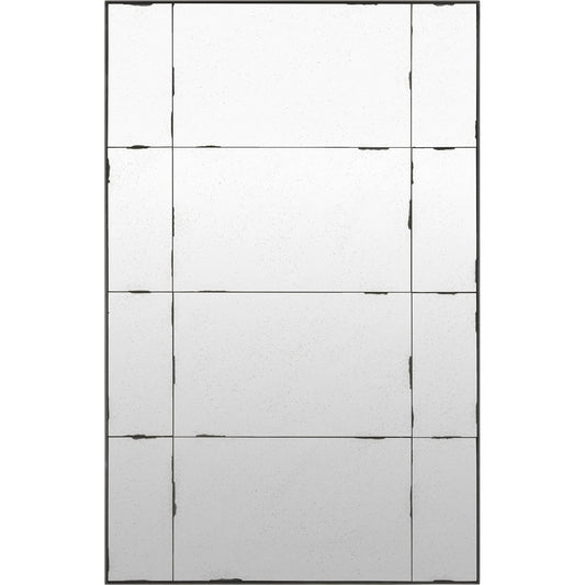 Castellon Accent Mirror by Surya in black. Made from manufactured wood in a unique style.