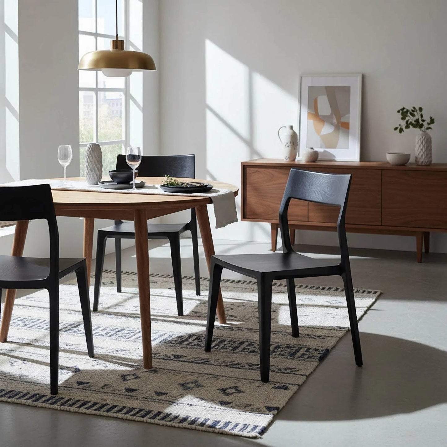 001 SI-2527484 | Lifestyle | Catania Dining Chair (Set of 2) by LH Imports. Made from ash in a unique style.