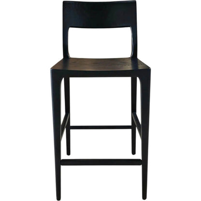 Catania Counter Stool by LH Imports. Made from ash in a unique style.