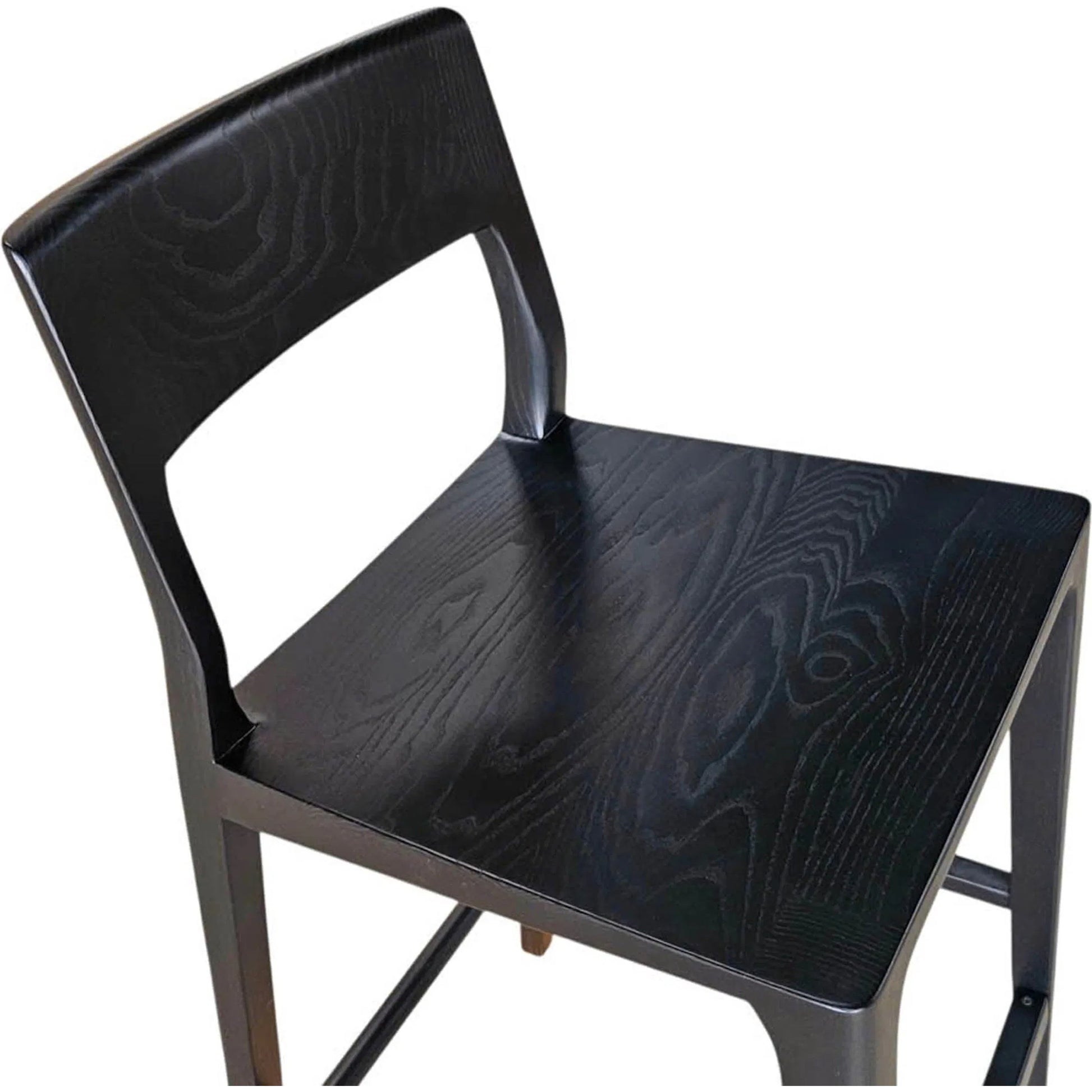 Catania Counter Stool by LH Imports. Made from ash in a unique style.