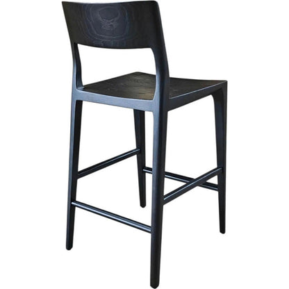 Catania Counter Stool by LH Imports. Made from ash in a unique style.