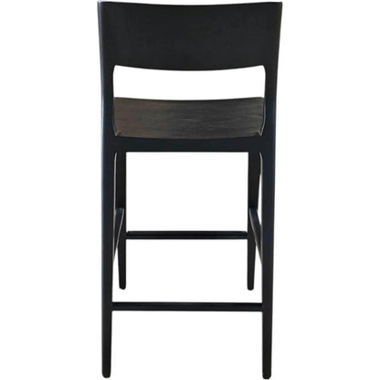 Catania Counter Stool by LH Imports. Made from ash in a unique style.