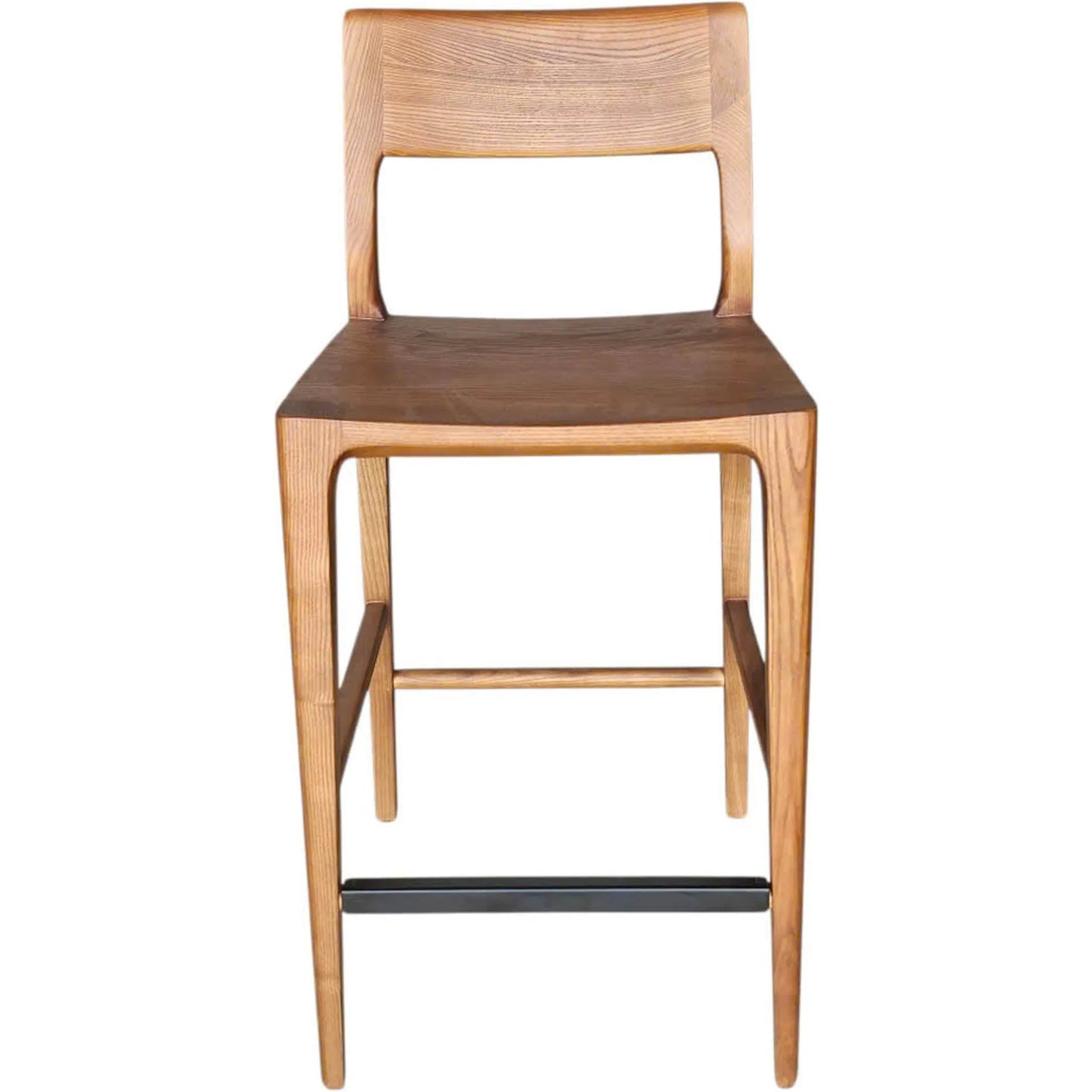 Catania Counter Stool by LH Imports. Made from ash in a unique style.