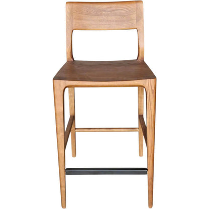 Catania Counter Stool by LH Imports. Made from ash in a unique style.