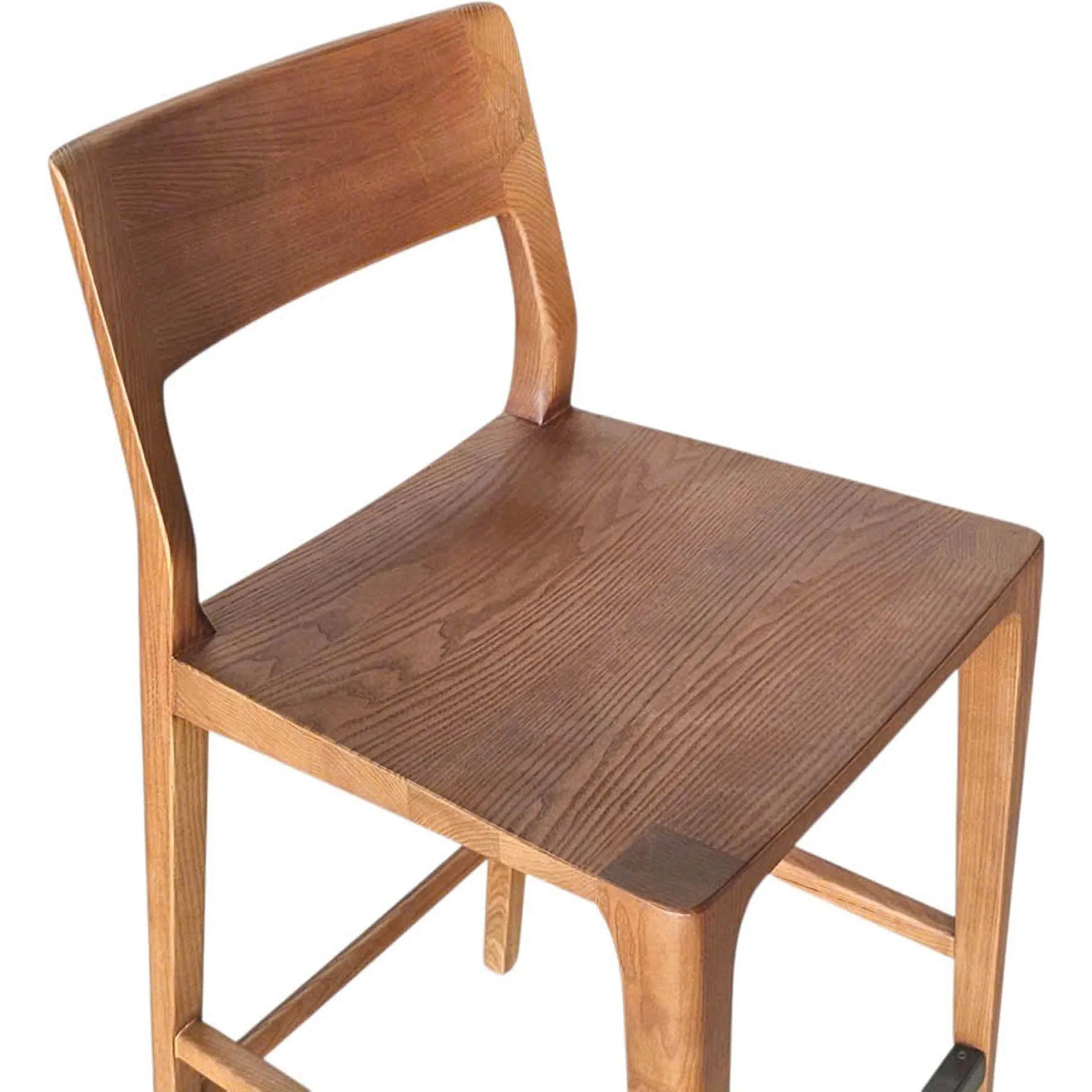 Catania Counter Stool by LH Imports. Made from ash in a unique style.