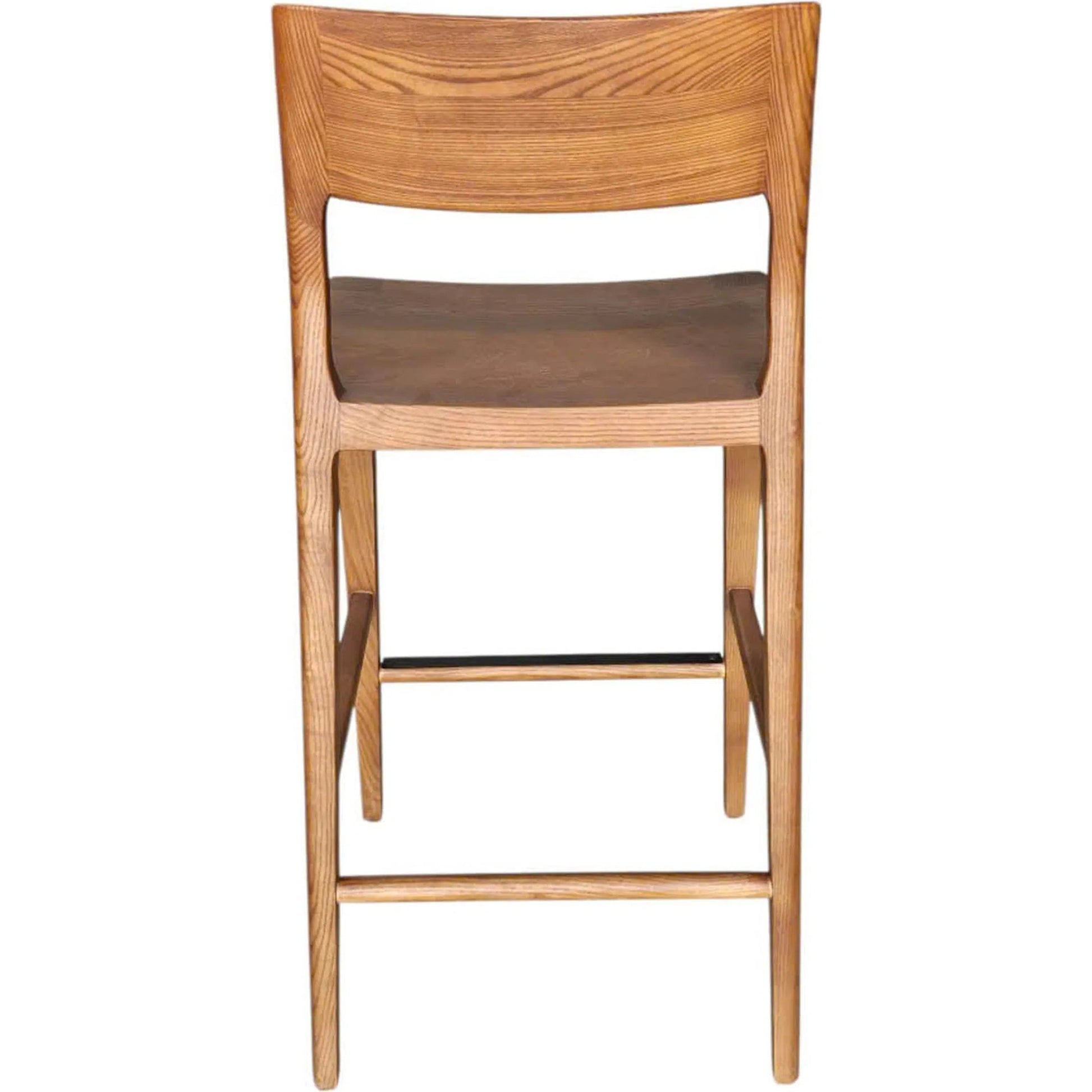 Catania Counter Stool by LH Imports. Made from ash in a unique style.