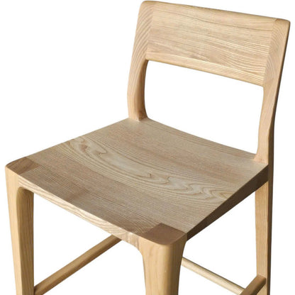 Catania Counter Stool by LH Imports. Made from ash in a unique style.