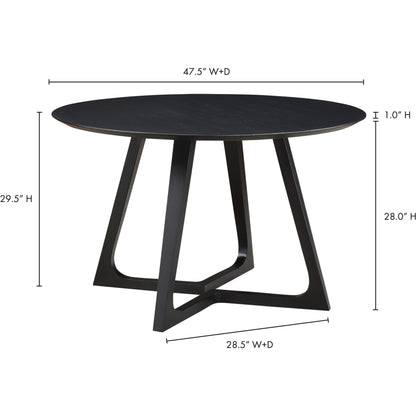 Godenza Round Dining Table by Moe's Home Collection. Made from unique in a modern style.
