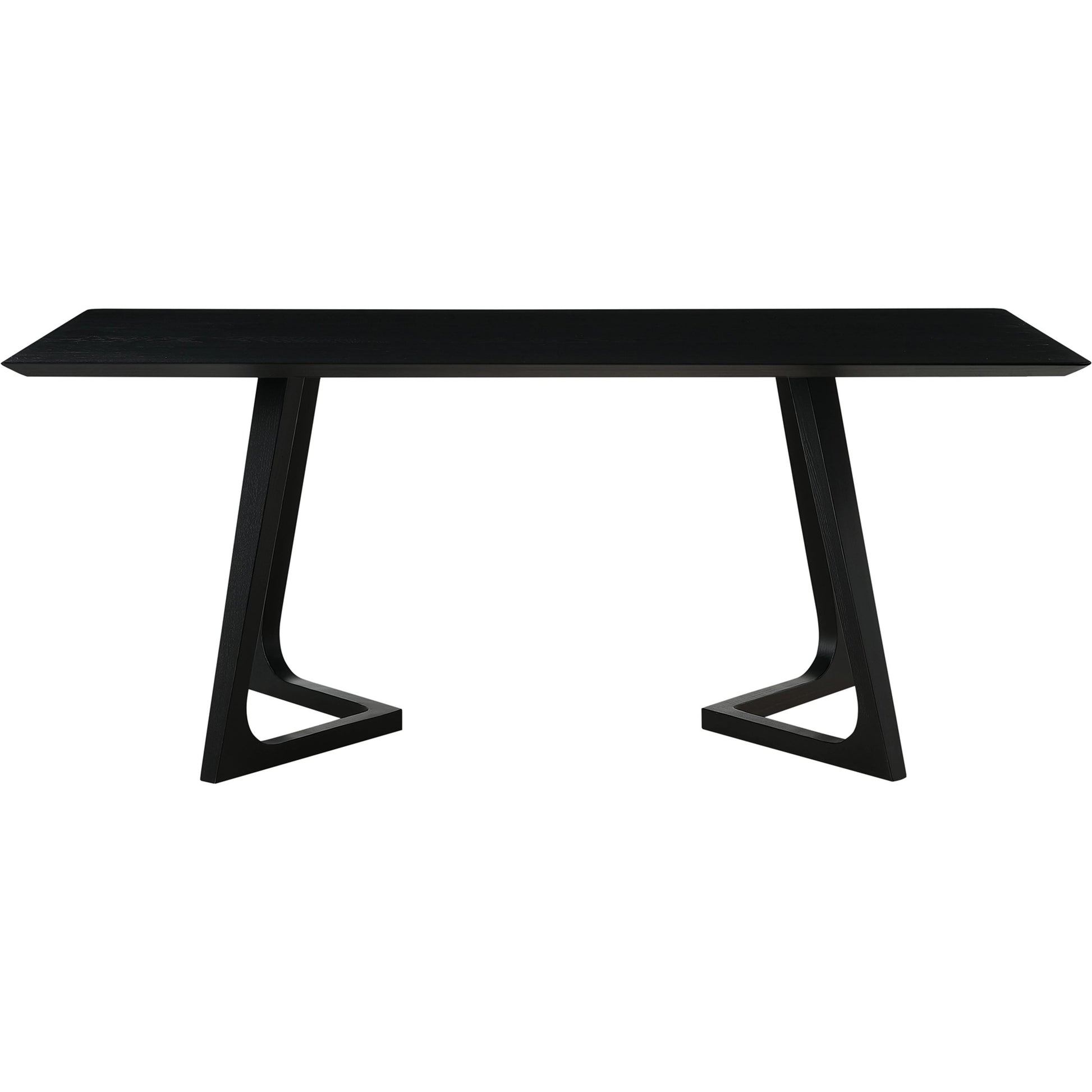 Godenza Dining Table by Moe's Home Collection in brown. Made from solid american walnut in a modern style.