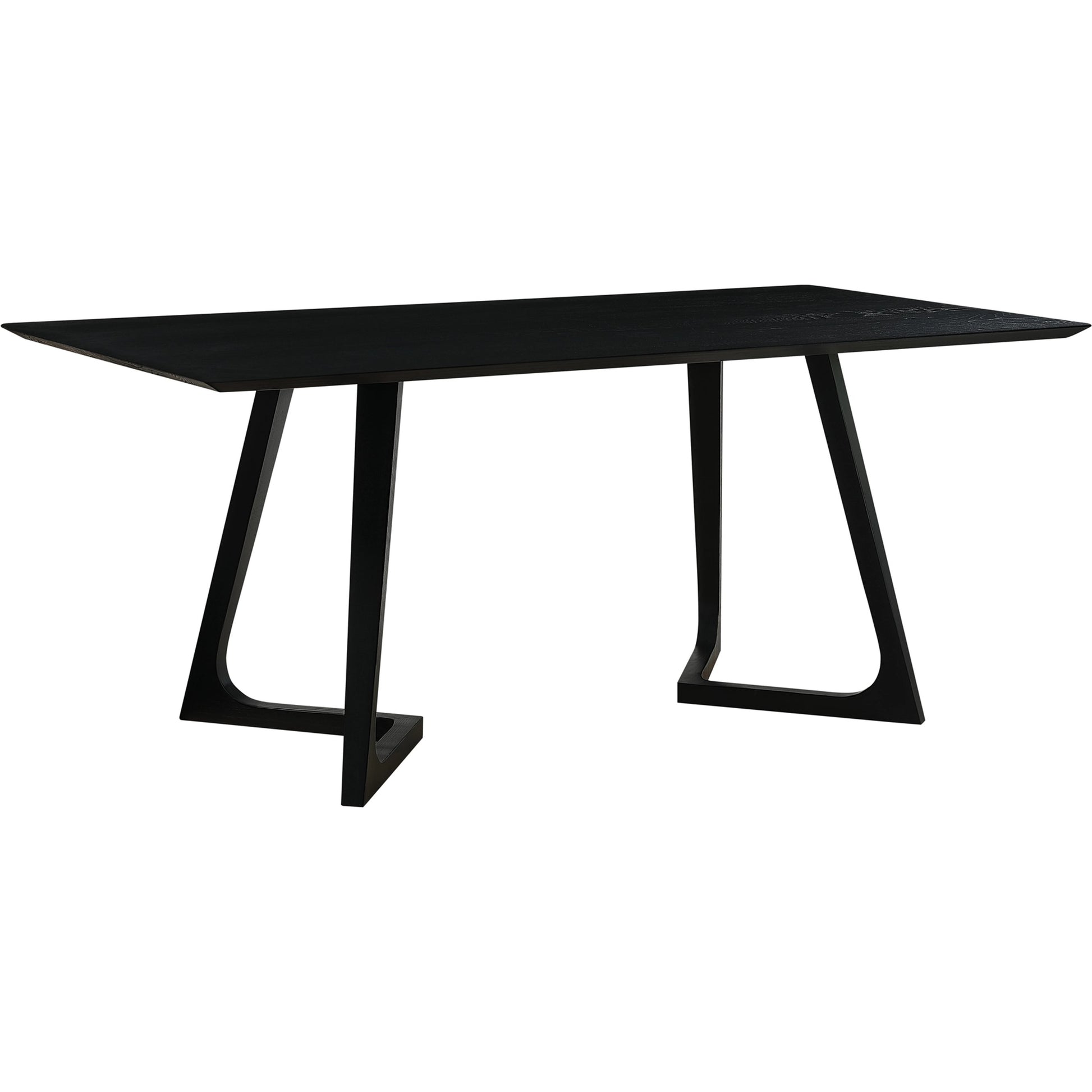 Godenza Dining Table by Moe's Home Collection in brown. Made from solid american walnut in a modern style.