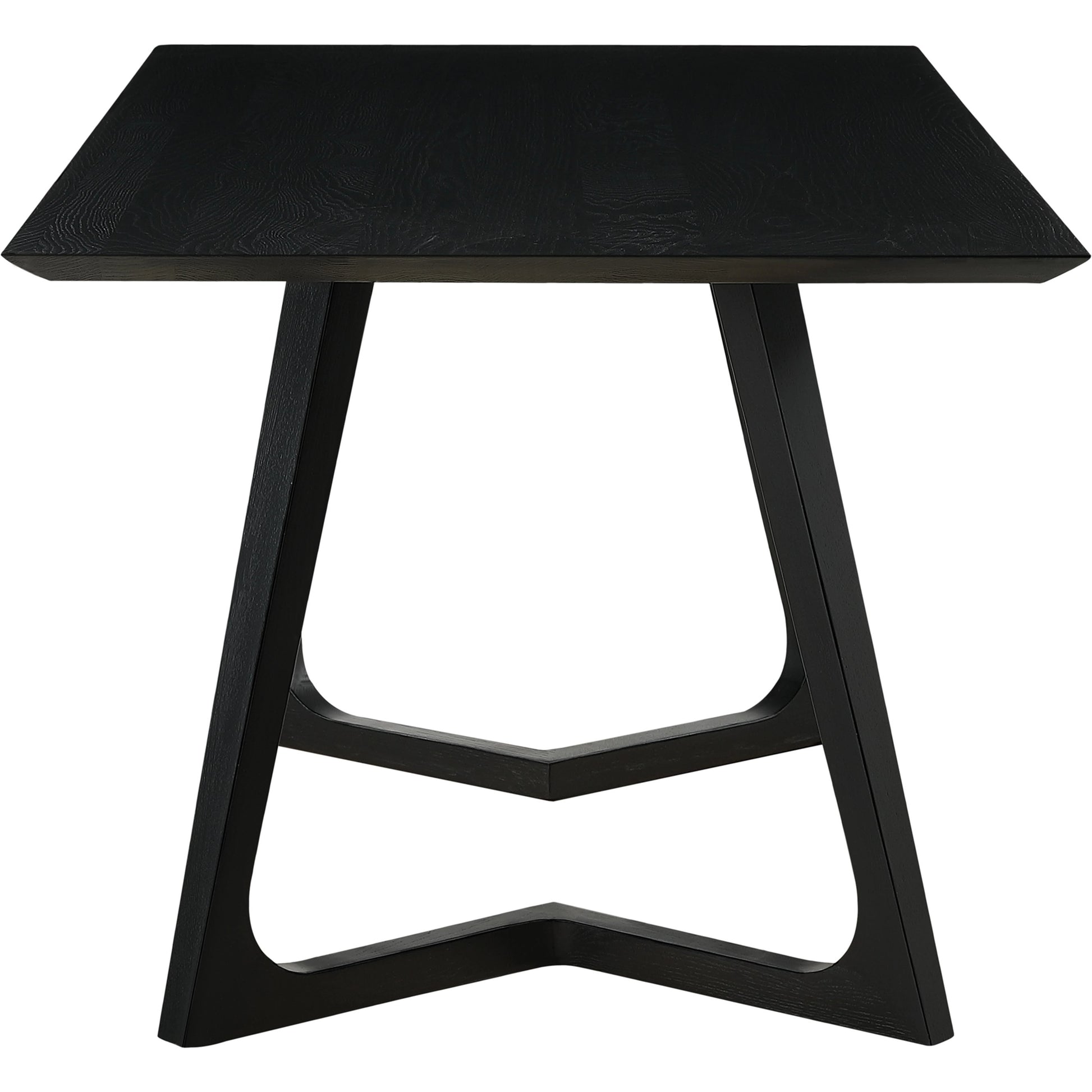 Godenza Dining Table by Moe's Home Collection in brown. Made from solid american walnut in a modern style.