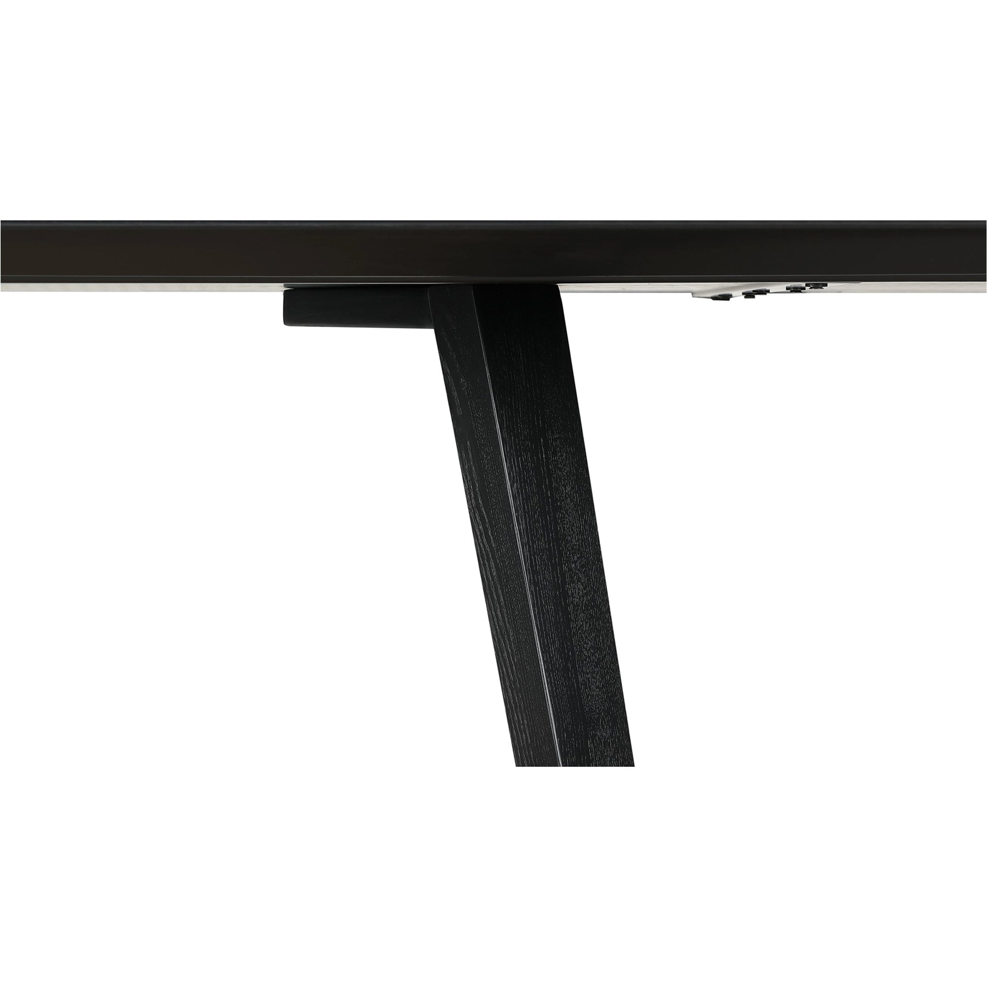 Godenza Dining Table by Moe's Home Collection in brown. Made from solid american walnut in a modern style.