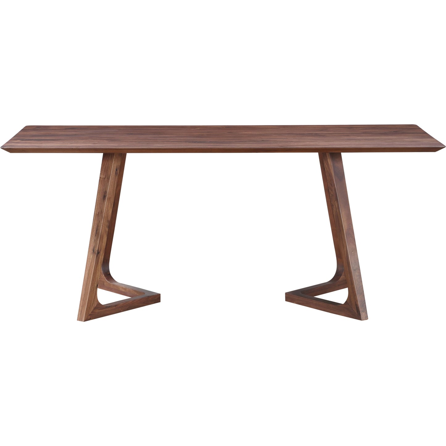 002 SI-2121921 | Additional Silo | Godenza Dining Table by Moe's Home Collection in brown. Made from solid american walnut in a modern style.