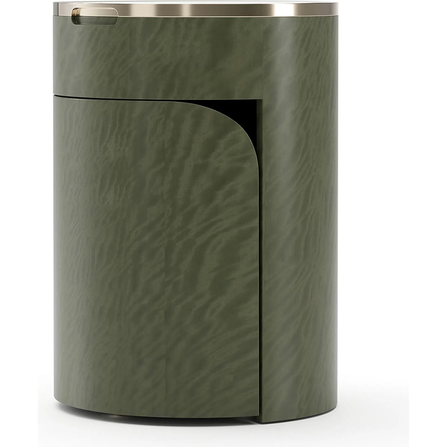001 SI-2462169 | Additional Silo | Absinthe Vanity by Caracole in verdigris swirl, gold. Made from metal in a eclectic & global style.