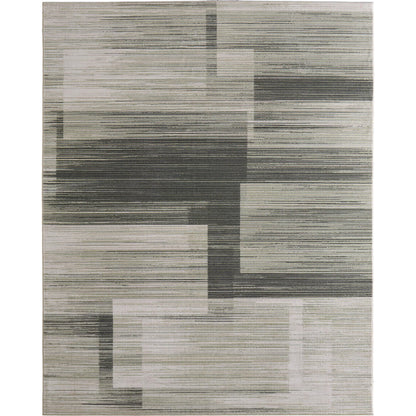 Greenwich Geometric GRW39U7F Rug by Feizy in green, ivory, gray. Made from polypropylene, polyester in a unique style.