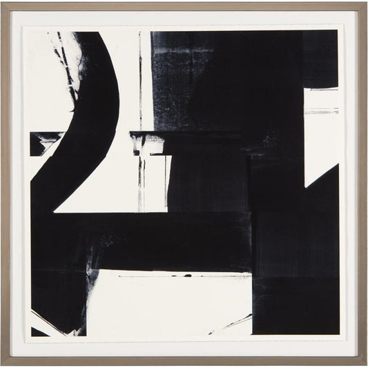 Carol Benson-Cobb's Entanglement NO.15 by John-Richard in tan and gold. Made from glass in a modern style.