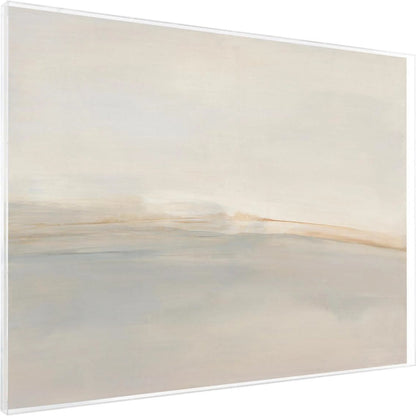 Carol Benson-Cobb's Endless Horizon by John-Richard in blue, gray, white, clear. Made from canvas, acrylic in a transitional style.