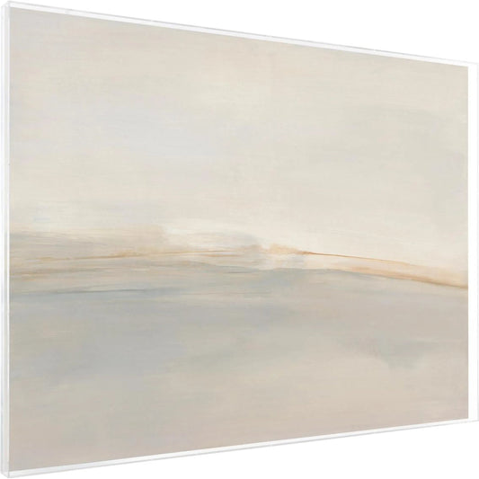 Carol Benson-Cobb's Endless Horizon by John-Richard in blue, gray, white, clear. Made from canvas, acrylic in a transitional style.