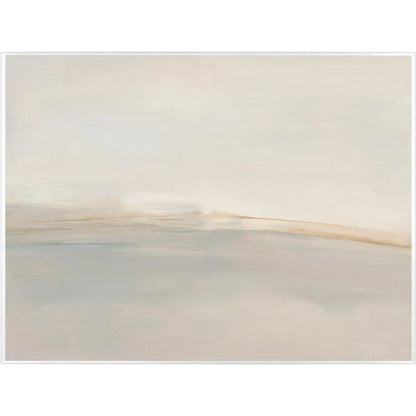 Carol Benson-Cobb's Endless Horizon by John-Richard in blue, gray, white, clear. Made from canvas, acrylic in a transitional style.