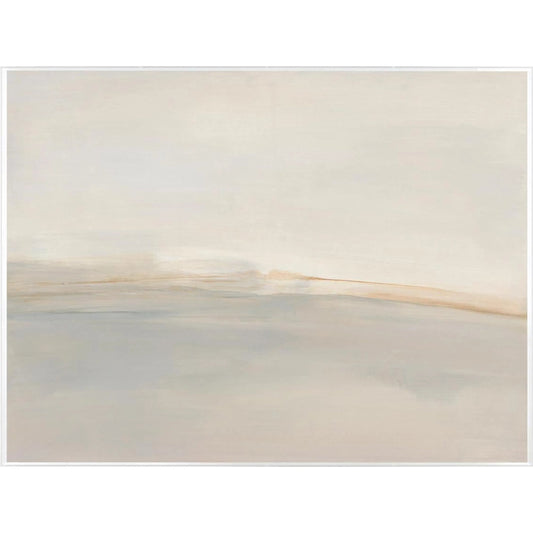 Carol Benson-Cobb's Endless Horizon by John-Richard in blue, gray, white, clear. Made from canvas, acrylic in a unique style.
