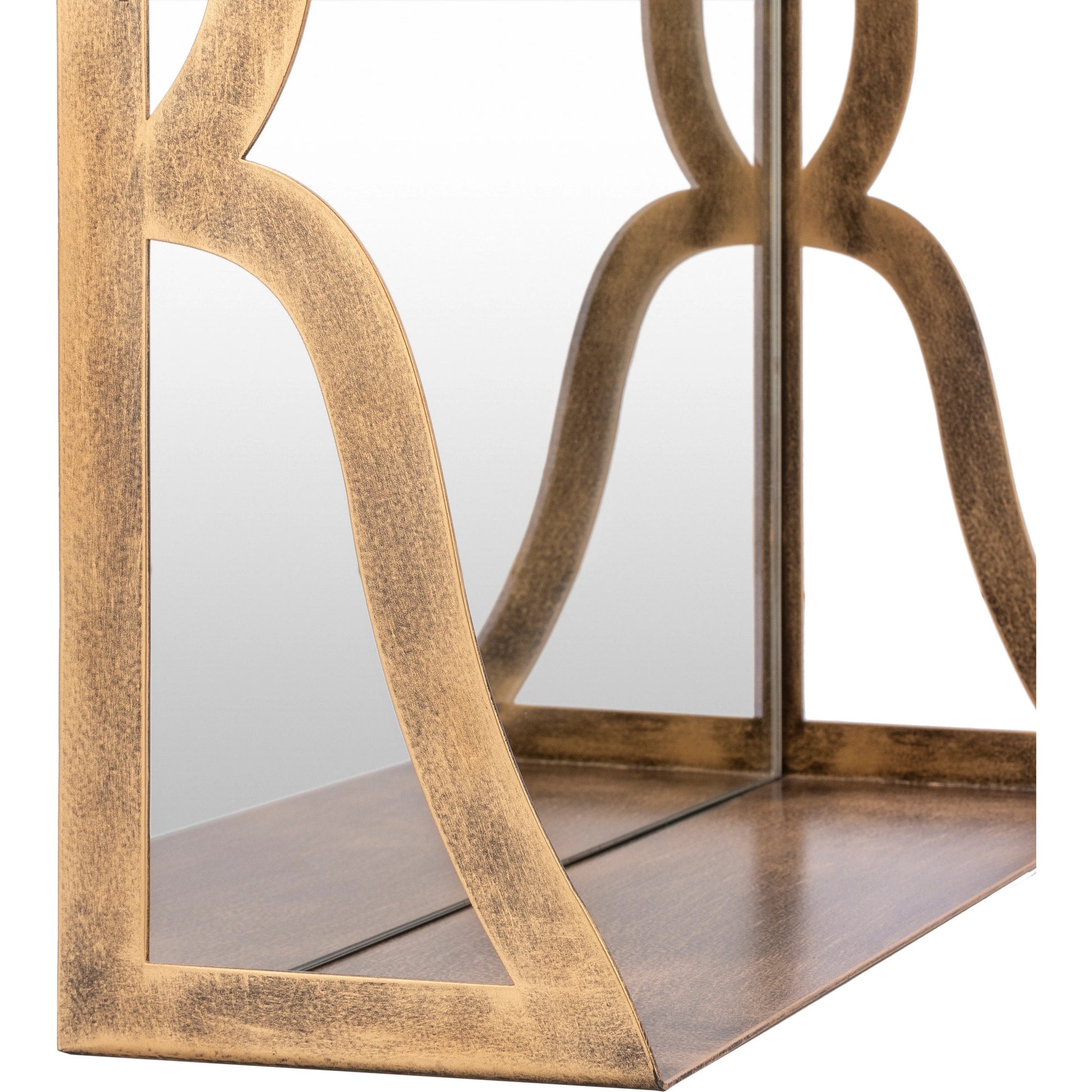 Cabriole - 30063 (Set of 2) by Surya in gold and powder coated. Made from metal in a transitional style.